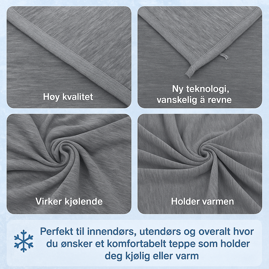 Cooling Blanket with Long-Lasting Cooling Effect