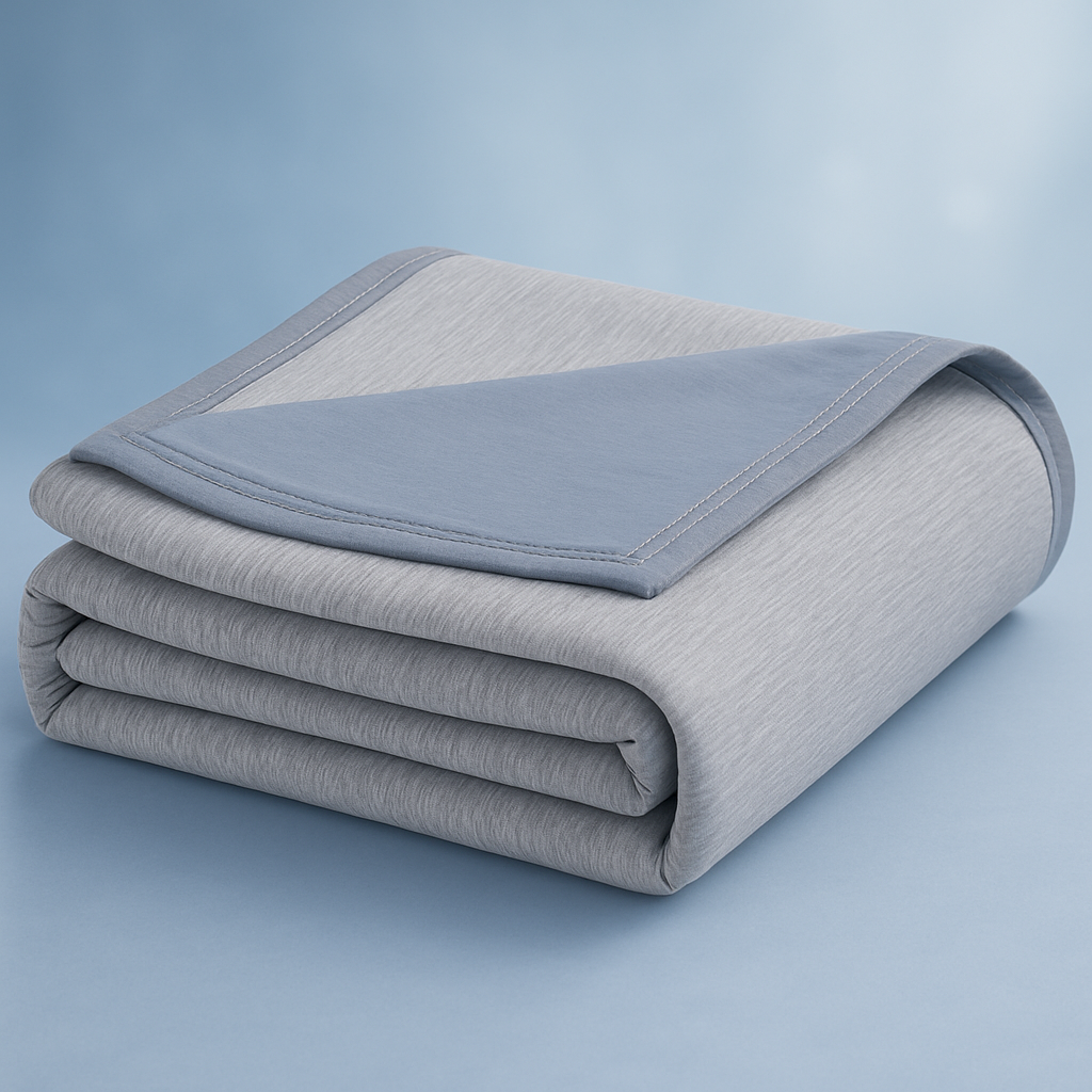 Cooling Blanket with Long-Lasting Cooling Effect