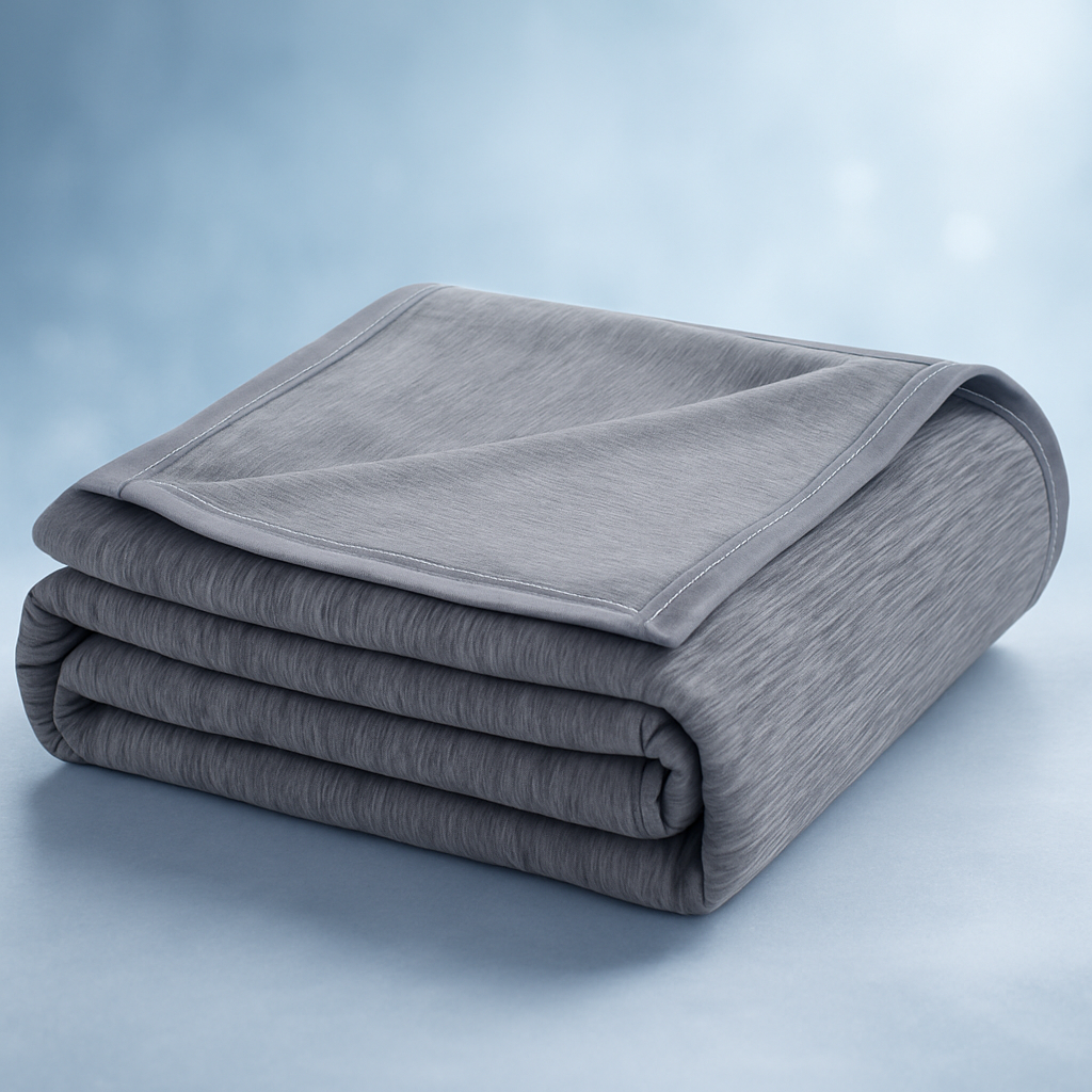 Cooling Blanket with Long-Lasting Cooling Effect