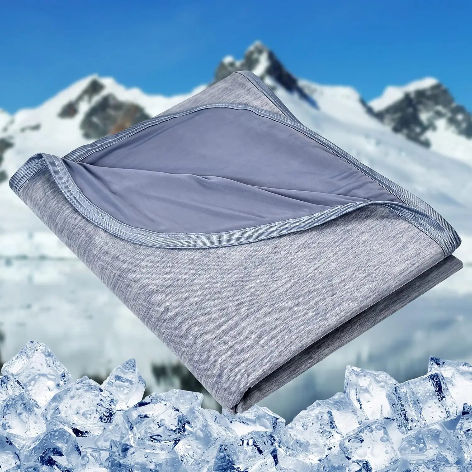 Cooling Blanket with Long-Lasting Cooling Effect