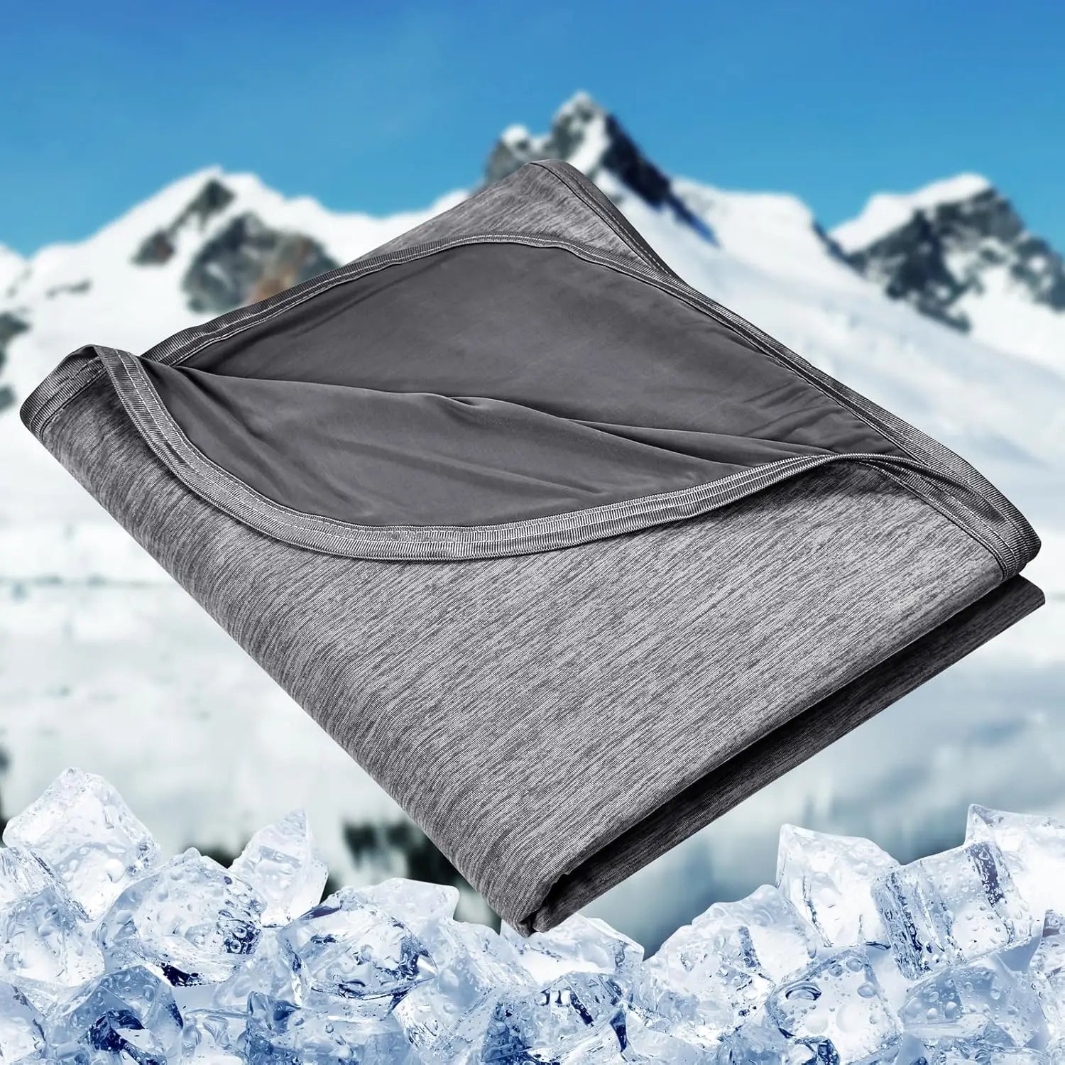 Cooling Blanket with Long-Lasting Cooling Effect
